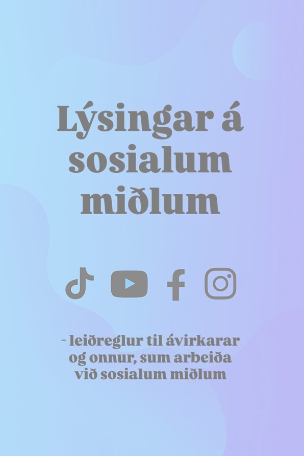 Leiðreglur, Forsíða